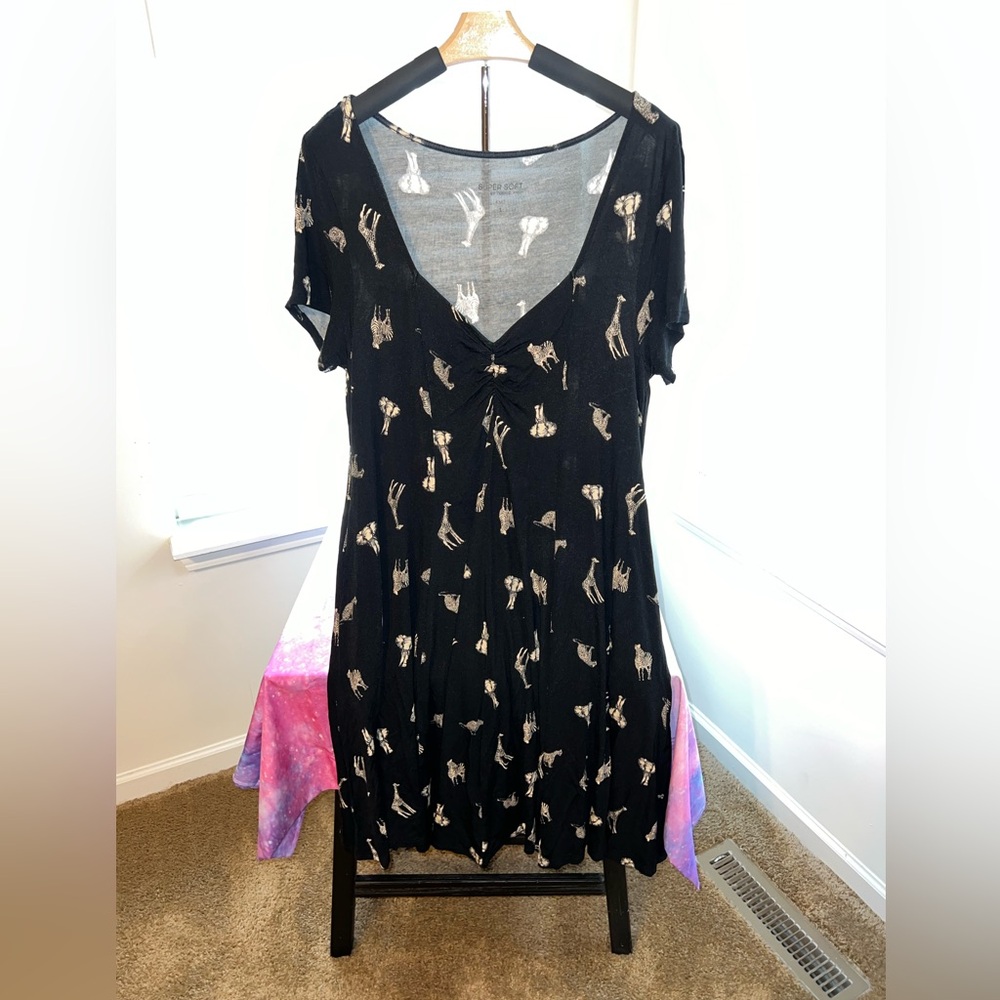 Torrid size 1 safari midi dress. Used once